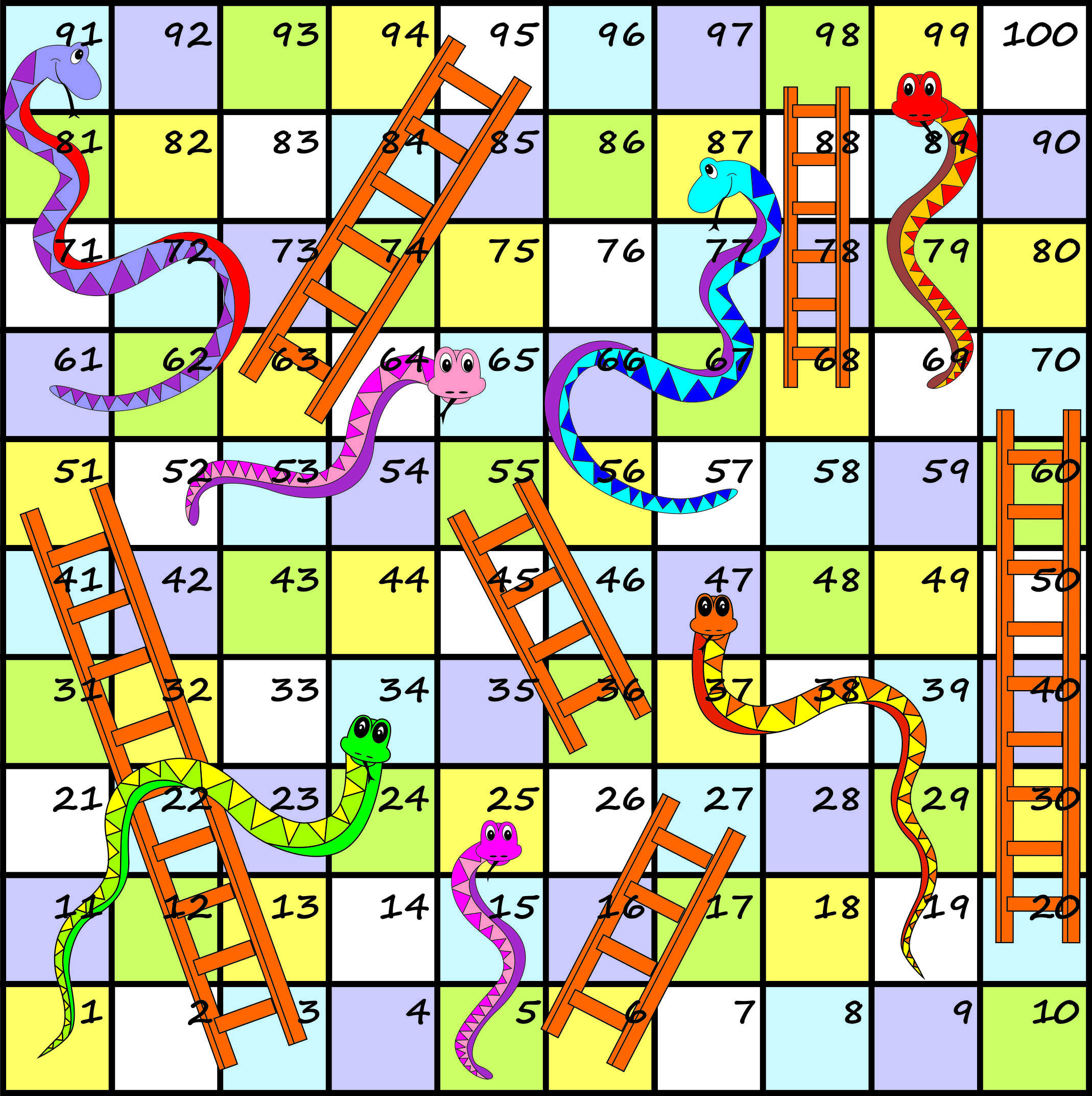 Snake and Ladder game